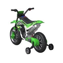 12V Elektromotorradfahrzeug für Kinder mit Musik und Hilfsrad aus Kunststoff