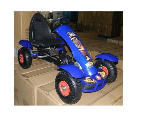 Verstellbarer Sitz und Kupplung/Bremse Kinderfahrzeug-Pedal-Go-Karts für 5-12-Jährige