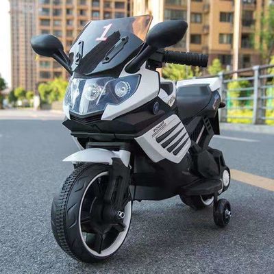 Kinder-Spielzeug-Auto 6v Elektromotorrad Fahrt auf dem Auto mit Beleuchtung und Hilfsrädern