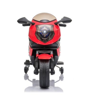 Elektro-Motorrad für Kinder MP3-Beleuchtung und Hilfsräder 6v 12v Akkubetrieb
