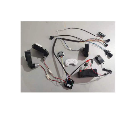 Leistung und Geschwindigkeit Kinderspielzeug Elektroauto Komplett-Satz für DIY-Teile Batterie enthalten