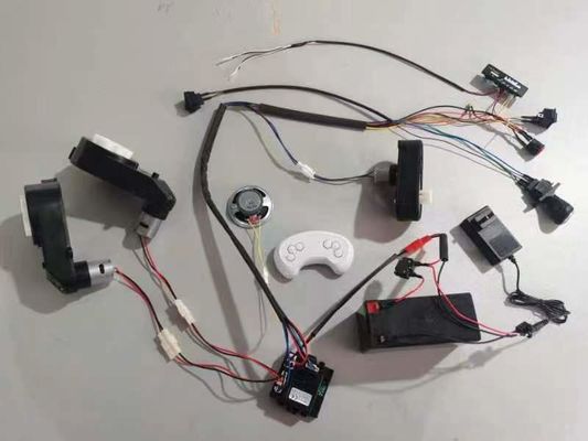 Leistung und Geschwindigkeit Kinderspielzeug Elektroauto Komplett-Satz für DIY-Teile Batterie enthalten