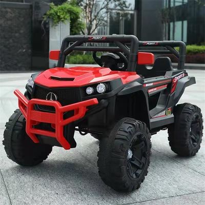 108*62*66Cm Kunststoff Off-Road Fahrt auf Auto für Kinder 12v Luxus-Zwei-Sitzer-Elektroauto