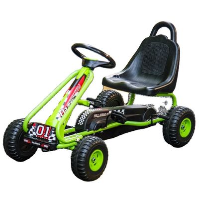 Ride On Toy Verstellbarer Sitz Handbremse Vierradpedal Go-Karts für die Unterhaltung von Kindern