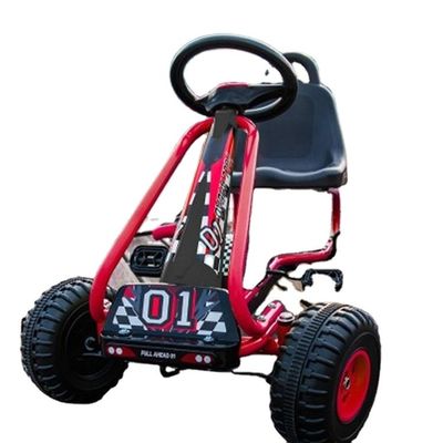 Ride On Toy Verstellbarer Sitz Handbremse Vierradpedal Go-Karts für die Unterhaltung von Kindern