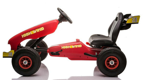 Verstellbarer Sitz 4-Radfahrt auf Pedal Kart-Auto für Kinder im Alter von 3-8 G.W. N.W. 15/13KG