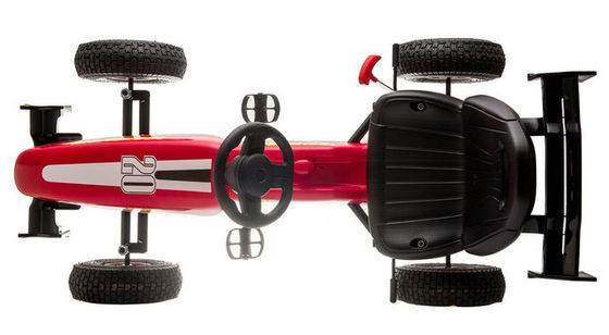 Verstellbarer Sitz 4-Radfahrt auf Pedal Kart-Auto für Kinder im Alter von 3-8 G.W. N.W. 15/13KG