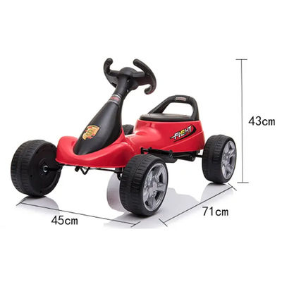 Maximalbelastung 30kg 2022 Beliebtes Plastikrad Kinder Reiten Auf Auto Fußpedal Go-Kart für Kinder