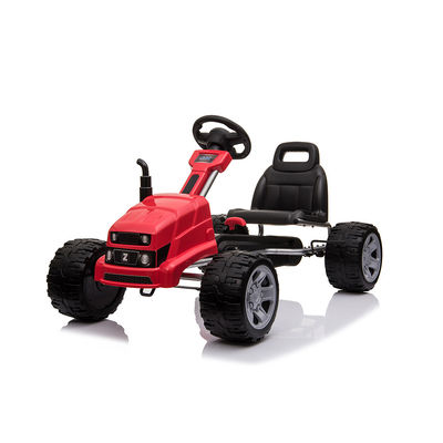 EVA-Räder Kinderfahrt auf dem Pedal Go-Karts Auto für 5-12 Jahre Maximalbelastung 50 kg