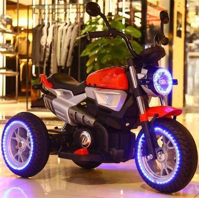 12v elektrische Fahrt auf Motorrad für Kinder Ein-Knopf-Start und Batterie inklusive