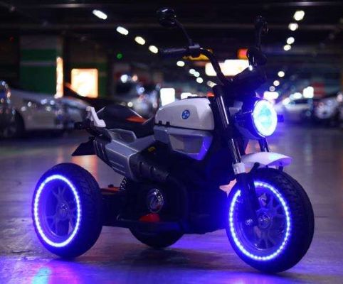 12v elektrische Fahrt auf Motorrad für Kinder Ein-Knopf-Start und Batterie inklusive