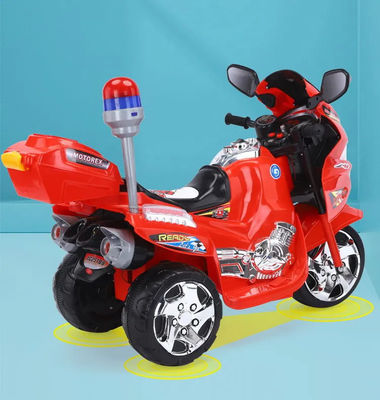 Erstbildung Funktion 6V Elektrische Polizei Fahrt auf Motorrad Fahrrad Auto für Kinder Modell