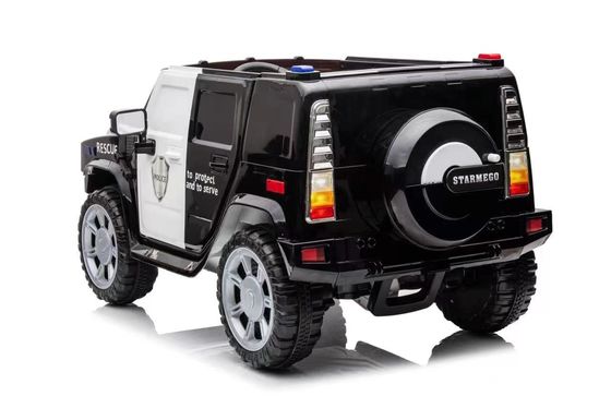 2.4G Fernbedienung 24V SUV Polizeiauto Kinder Elektrofahrt für 3-12 Jahre