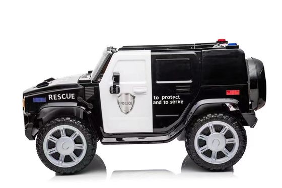 2.4G Fernbedienung 24V SUV Polizeiauto Kinder Elektrofahrt für 3-12 Jahre