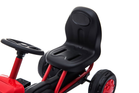Aufblasbare Räder Kinder blaue Fahrt auf dem Pedal ungeladenes Go-Kart-Auto für 8-13 Jahre