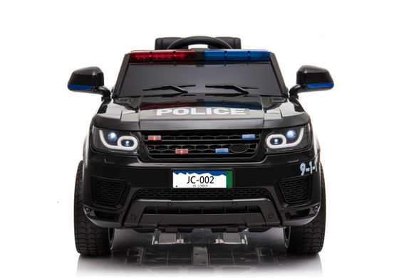 Fahrt auf Polizeiauto Elektro-Spielzeug für Kinder Musik und Licht inklusive