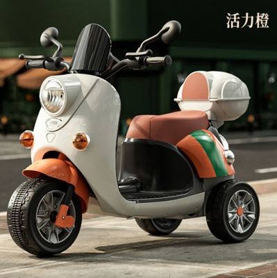 Klassisches wiederaufladbares 6V-Elektro-Motorrad für Unisex 2024 aus Batterie6V4.5/380*1