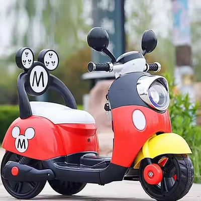 2023 Style Elektrische Kindermotorradfahrt mit drei Rädern und PP-Kunststoff