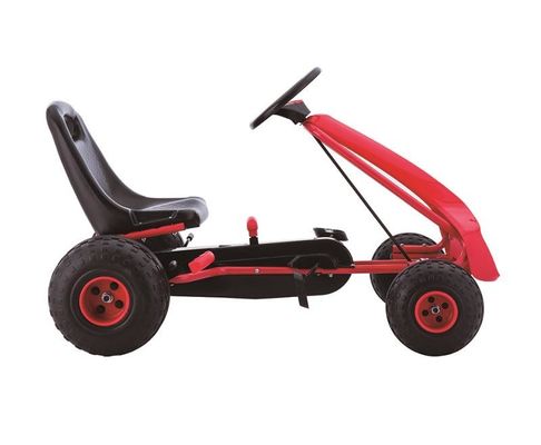 Kinder zwischen 2 und 7 Jahren fahren mit dem Pedal des Autos Go-Karting Kunststoff mit Kupplung und Bremse