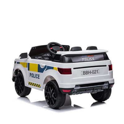 Klassischer Polizeiwagen Spielzeugwagen Kinder fahren mit Fernbedienung und 390 * 2 Motor