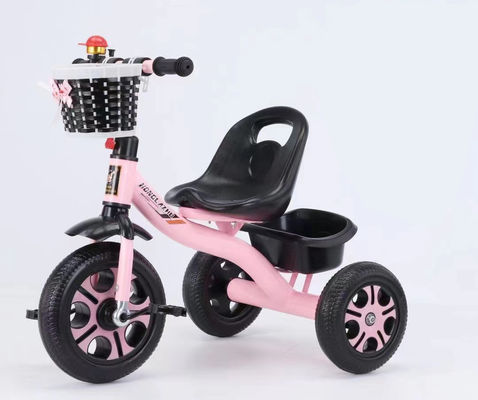 2023 Baby Trike Schnellladenlenker und gewebter Vorderkorb für Kinder 2-5 Jahre alt
