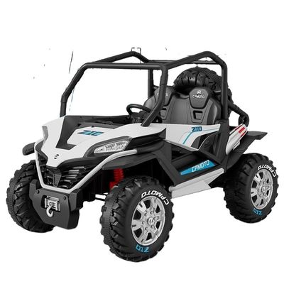 Populärer 12V UTV Fahrt auf dem Auto für Kinder Fernbedienung LED Licht Zwei Sitze Rot Blau Weiß