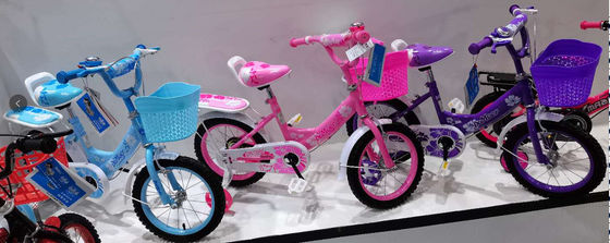 14-Zoll-Pedal-Zwei-Rad-Fahrrad mit Lenker-Spray und Farbgleichung Plastikkorb