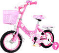14-Zoll-Pedal-Zwei-Rad-Fahrrad mit Lenker-Spray und Farbgleichung Plastikkorb