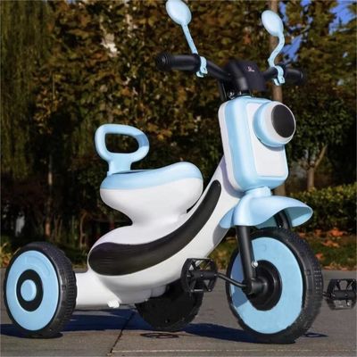 Lichtmusik Blitzrad Kinder-Drei-Rad-Baby-Pedal-Fahrrad für 2-4-Jährige
