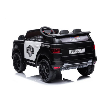 PP Kunststoff Typ Polizei-Stil Auto Kinder-Spielzeug Ride-On Auto mit 12V elektrischer Fernbedienung