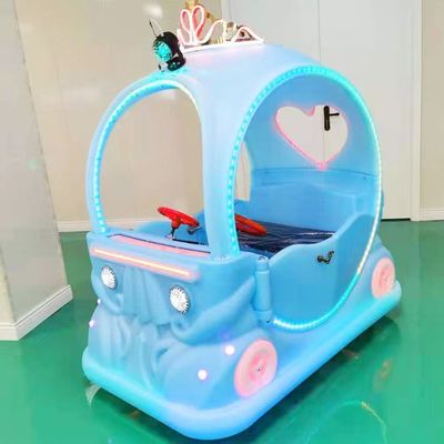 Prinzessin Blume 24v Elektrofahrt auf dem Auto für Kinder 2-Sitzer Pulver/Blau/Grün Unisex