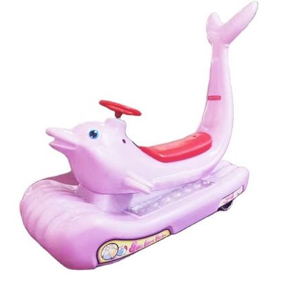 Unisex-Elektrofahrt für Kinder und Erwachsene Blendender Dolphin-Vergnügungspark