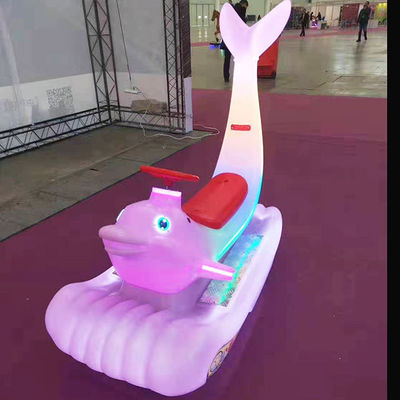Unisex-Elektrofahrt für Kinder und Erwachsene Blendender Dolphin-Vergnügungspark