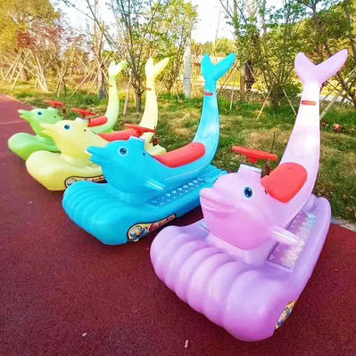 Unisex-Elektrofahrt für Kinder und Erwachsene Blendender Dolphin-Vergnügungspark