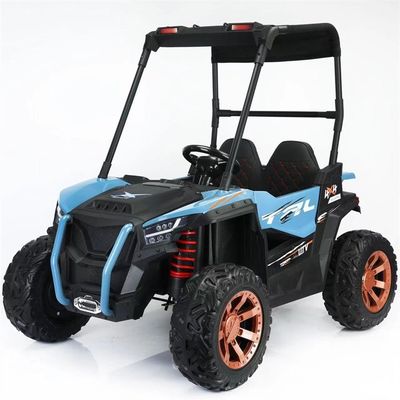 4x4 Elektro-Buggy für Kinder Vierradantrieb Ledersitz und Backfarbe Option