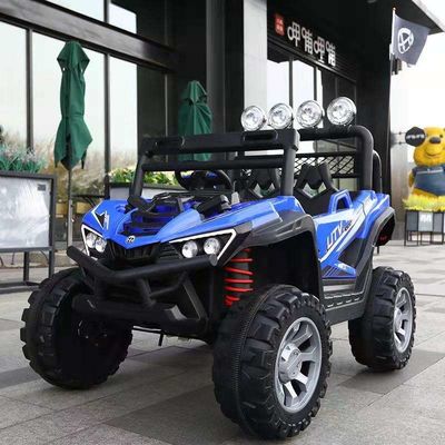 Unisex Baby kann sitzen Spielzeug wiederaufladbare Batterie Fernbedienung 12v elektrische UTV Auto für Kinder